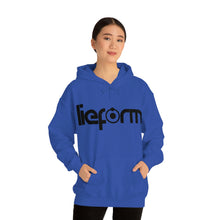 Load image into Gallery viewer, lieform Hoodie B&W (light)