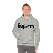 Load image into Gallery viewer, lieform Hoodie B&W (light)