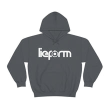 Load image into Gallery viewer, lieform Hoodie B&W (dark)