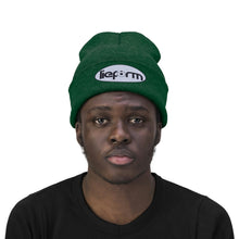 Load image into Gallery viewer, lieform Knit Beanie (Black on White)