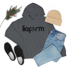 Load image into Gallery viewer, lieform Hoodie B&W (light)