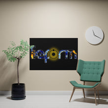 Load image into Gallery viewer, lieform Poster (Fractal on Black)
