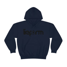Load image into Gallery viewer, lieform Hoodie B&W (light)