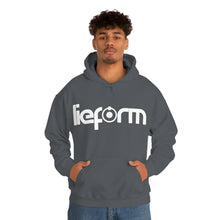 Load image into Gallery viewer, lieform Hoodie B&W (dark)