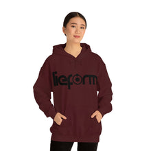 Load image into Gallery viewer, lieform Hoodie B&W (light)