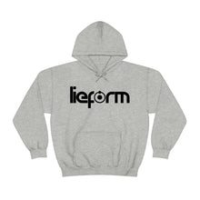 Load image into Gallery viewer, lieform Hoodie B&W (light)