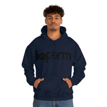 Load image into Gallery viewer, lieform Hoodie B&W (light)