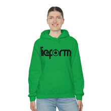 Load image into Gallery viewer, lieform Hoodie B&W (light)