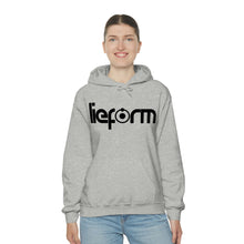 Load image into Gallery viewer, lieform Hoodie B&W (light)