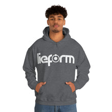 Load image into Gallery viewer, lieform Hoodie B&W (dark)