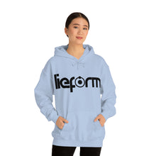 Load image into Gallery viewer, lieform Hoodie B&W (light)