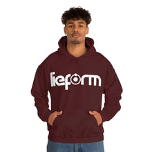 Load image into Gallery viewer, lieform Hoodie B&W (dark)
