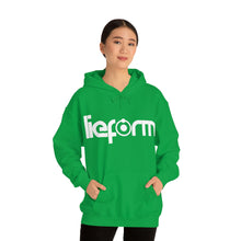Load image into Gallery viewer, lieform Hoodie B&W (dark)