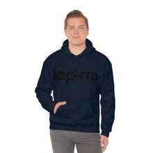 Load image into Gallery viewer, lieform Hoodie B&W (light)