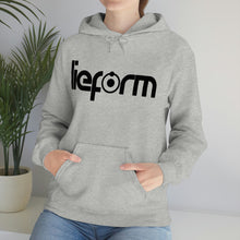 Load image into Gallery viewer, lieform Hoodie B&W (light)