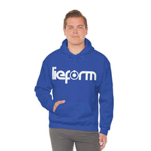 Load image into Gallery viewer, lieform Hoodie B&W (dark)