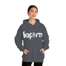 Load image into Gallery viewer, lieform Hoodie B&W (dark)