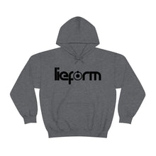 Load image into Gallery viewer, lieform Hoodie B&W (light)