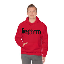 Load image into Gallery viewer, lieform Hoodie B&W (light)