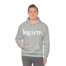 Load image into Gallery viewer, lieform Hoodie B&W (dark)