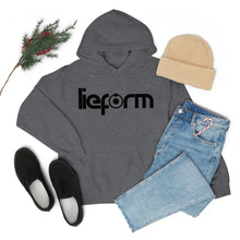 Load image into Gallery viewer, lieform Hoodie B&W (light)