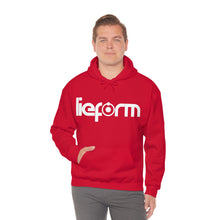 Load image into Gallery viewer, lieform Hoodie B&W (dark)