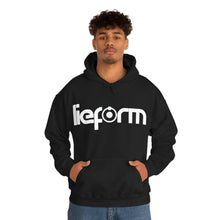 Load image into Gallery viewer, lieform Hoodie B&W (dark)