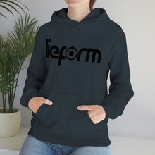 Load image into Gallery viewer, lieform Hoodie B&W (light)