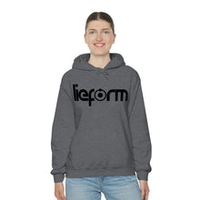 Load image into Gallery viewer, lieform Hoodie B&W (light)