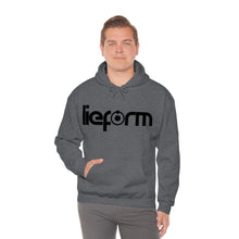 Load image into Gallery viewer, lieform Hoodie B&W (light)