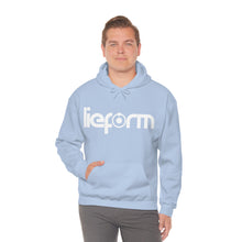 Load image into Gallery viewer, lieform Hoodie B&W (dark)