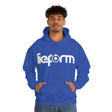 Load image into Gallery viewer, lieform Hoodie B&W (dark)