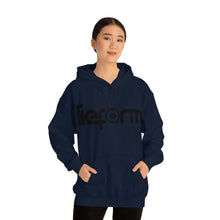 Load image into Gallery viewer, lieform Hoodie B&W (light)