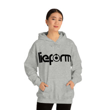 Load image into Gallery viewer, lieform Hoodie B&W (light)