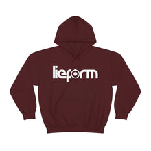 Load image into Gallery viewer, lieform Hoodie B&W (dark)