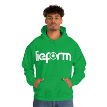 Load image into Gallery viewer, lieform Hoodie B&W (dark)