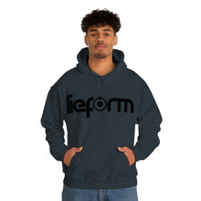Load image into Gallery viewer, lieform Hoodie B&W (light)