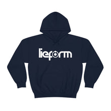 Load image into Gallery viewer, lieform Hoodie B&W (dark)