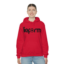 Load image into Gallery viewer, lieform Hoodie B&W (light)
