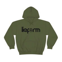 Load image into Gallery viewer, lieform Hoodie B&W (light)