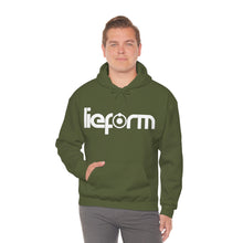 Load image into Gallery viewer, lieform Hoodie B&W (dark)
