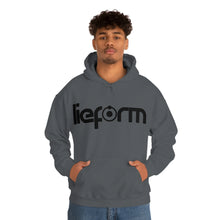 Load image into Gallery viewer, lieform Hoodie B&W (light)