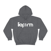 Load image into Gallery viewer, lieform Hoodie B&W (dark)
