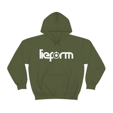Load image into Gallery viewer, lieform Hoodie B&W (dark)
