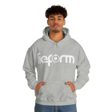 Load image into Gallery viewer, lieform Hoodie B&W (dark)