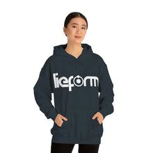 Load image into Gallery viewer, lieform Hoodie B&W (dark)