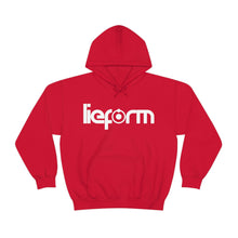 Load image into Gallery viewer, lieform Hoodie B&W (dark)