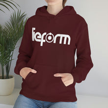 Load image into Gallery viewer, lieform Hoodie B&W (dark)