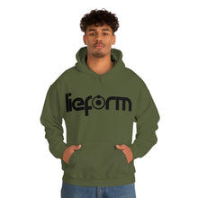 Load image into Gallery viewer, lieform Hoodie B&W (light)