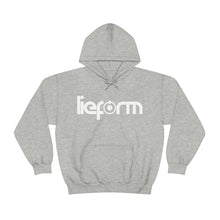 Load image into Gallery viewer, lieform Hoodie B&W (dark)